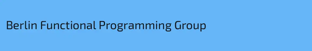 Berlin Functional Programming Group